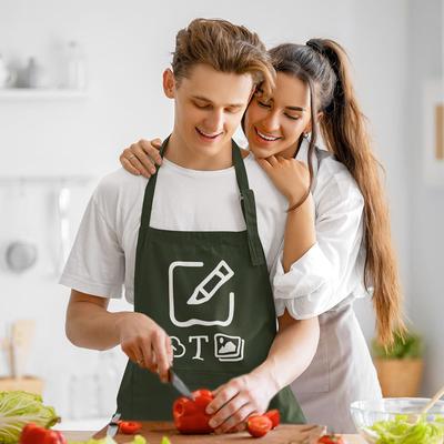 Standard Kochschürze - Olive