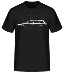 'Audi A4 Avant (B7)' Silhouette · Men's Basic T-Shirt