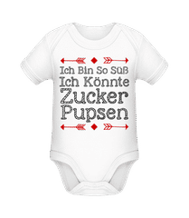 Zucker Pupsen · Baby Bio Strampler