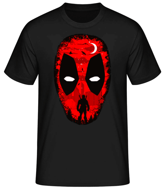 Preview: Wade Red - Men's Basic T-Shirt - Black - Front