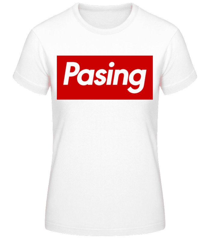 Vorschau: Pasing - Frauen T-Shirt B&C - Weiß - Vorne