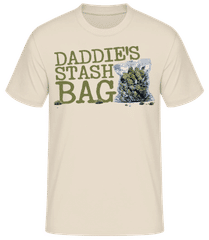 Cannabis Daddie's Stash Bag · Männer Basic T-Shirt