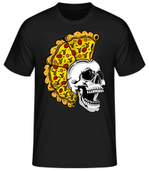 Skull Pizza · Pánske basic tričko