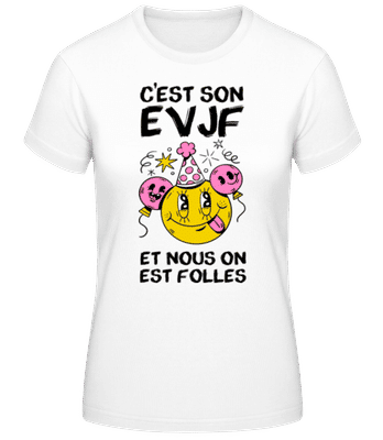 C’est Son EVJF - T-shirt standard Femme - Blanc - Devant