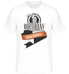 30 Birthday Congrats ·  T-Shirt Shirtinator homme