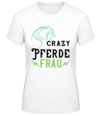 Pferde Frau · Frauen Basic T-Shirt