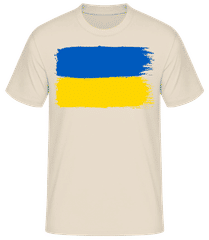 Země Vlajka Ukrajina · Pánské basic tričko