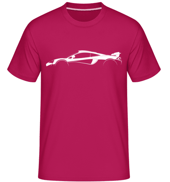 Preview: 'McLaren 620R' Silhouette - Shirtinator Men's T-Shirt - Magenta - Front