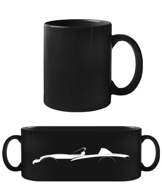 Aperçu: 'Dodge Viper SR I' Silhouette - Tasse Noire - Noir - Devant