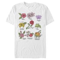 Disney princesas - Skupina Princess Flowers - Hombres Camiseta - Blanco - delante