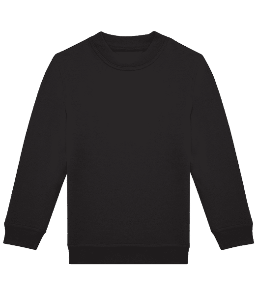 Aperçu: Sweat-shirt standard pour enfant - Noir - Devant