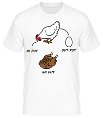 Huhn Ei In Out Ka Put · Männer T-Shirt B&C
