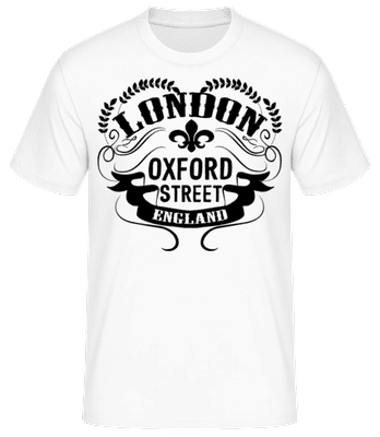 London England Icon - Men's Basic T-Shirt - White - Front