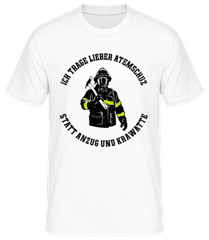 Lieber Atemschutz Statt Anzug · Männer T-Shirt B&C