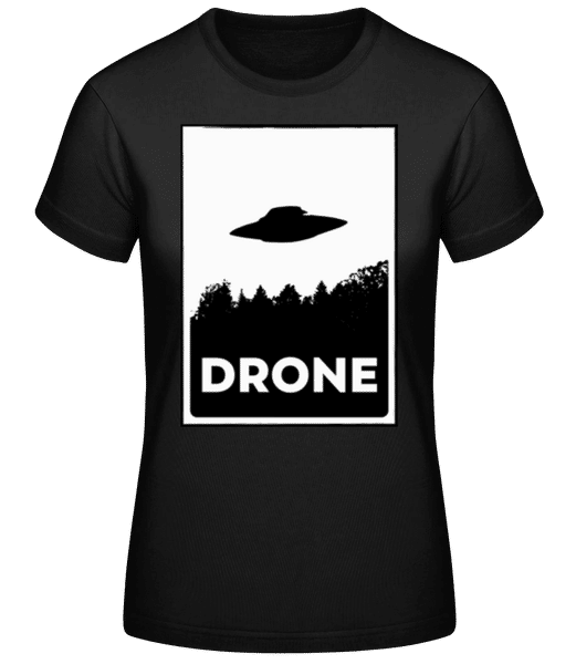 Aperçu: Drohne OVNI - T-shirt femme B&C - Noir - Devant