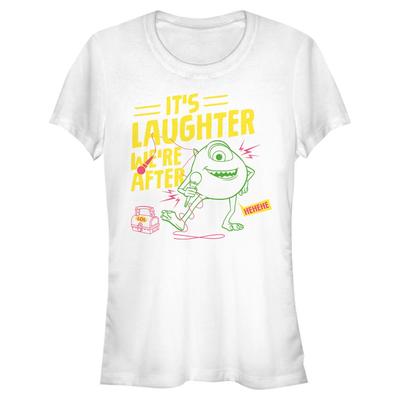 Pixar - Príšerky - Mike Comedy - Dámske Tričko - Biela - Predné