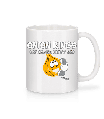 Onion Rings - Tasse - Weiß - Vorne