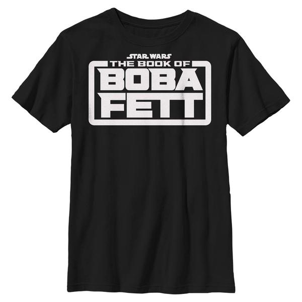 Star Wars - Book of Boba Fett - Omega Basic Logo - Enfant T-shirt - Noir - Devant