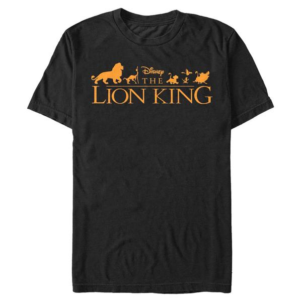 Aperçu: Disney - Le Roi lion - Skupina Film Logo - Homme T-shirt - Noir - Devant