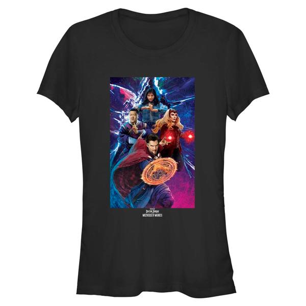 Marvel - Doctor Strange - Photo de groupe Dr Strange - Femme T-shirt - Noir - Devant