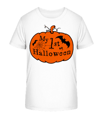 My First Halloween - T-shirt bio Enfant Stanley Stella 2.0 - Blanc - Devant