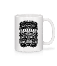 Man Nennt Mich Andreas - Tasse - Weiß - Vorne