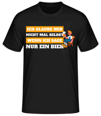 Nur Ein Bier · Männer Basic T-Shirt