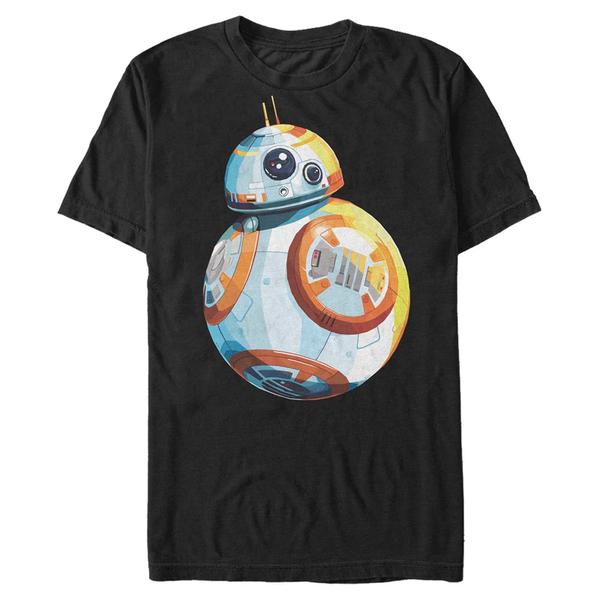 Aperçu: Star Wars - Le Réveil de la Force - BB-8 Multi BB8 - Homme T-shirt - Noir - Devant