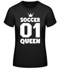 Soccer Queen · Frauen Basic T-Shirt