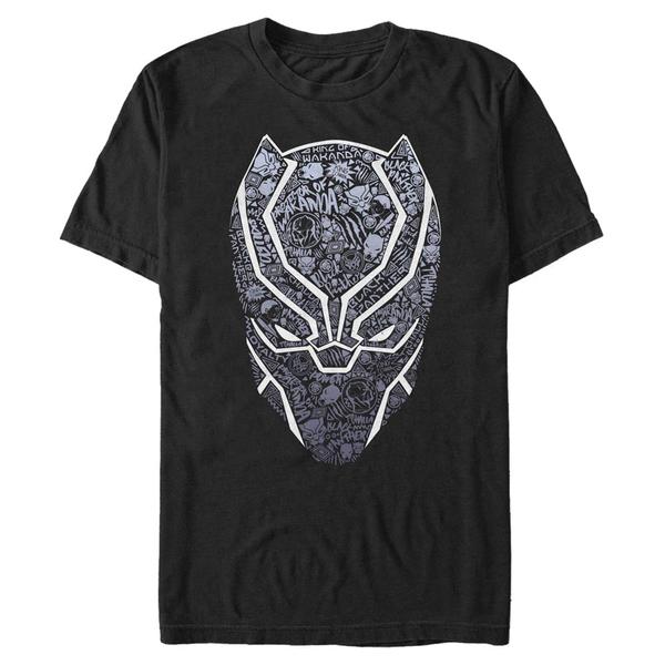 Marvel - Avengers - Black Panther Panther Icon Fill - Homme T-shirt
