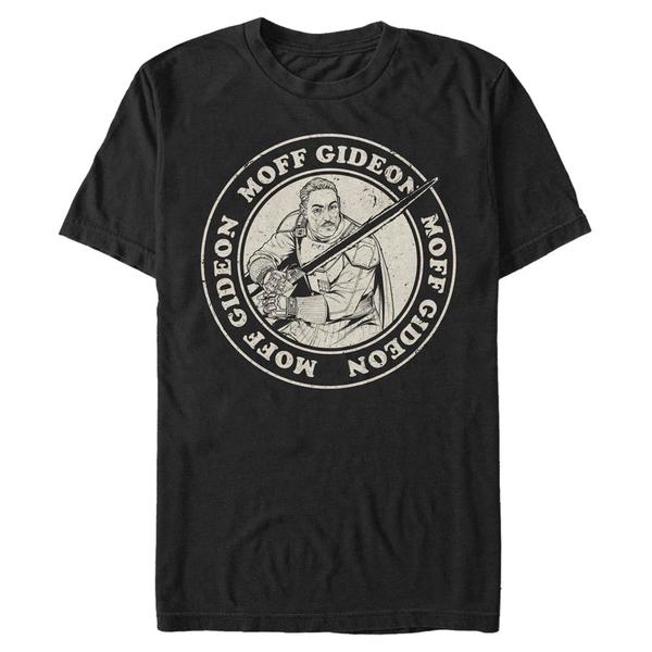 Aperçu: Star Wars - The Mandalorian - Skupina Moff Gideon Circle - Homme T-shirt - Noir - Devant