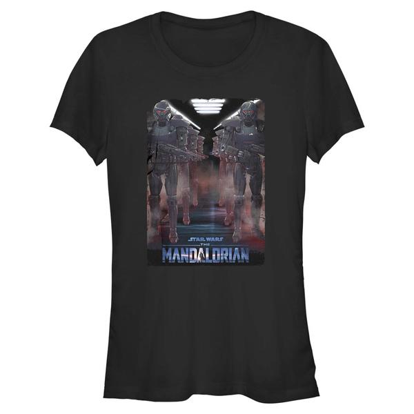 Aperçu: Star Wars - The Mandalorian - Dark Troopers Troopin - Femme T-shirt - Noir - Devant