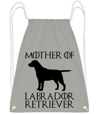 Mother Of Labrador Retriever - Turnbeutel - Anthrazit - Vorn