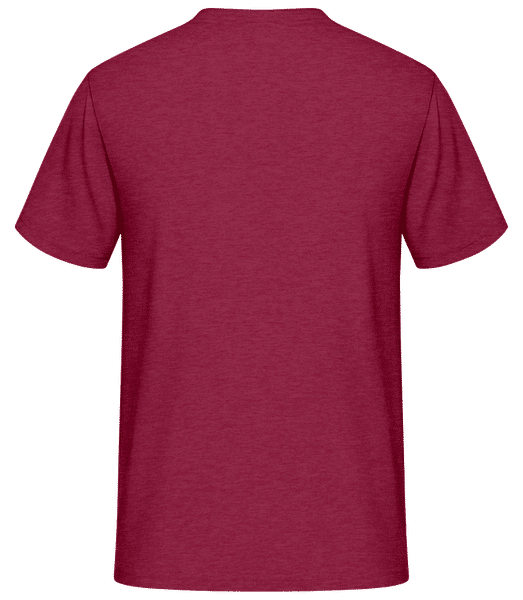 Aperçu: Star Wars - Le Réveil de la Force - Kylo Ren Retro Ren - Homme T-shirt - Rouge chiné - Derrière
