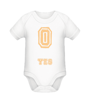 OMG Yes We're Triplets - Organic Baby Body - White - Front