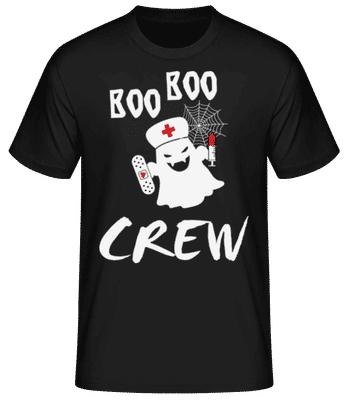 Boo Boo Crew - Männer Basic T-Shirt - Schwarz - Vorne