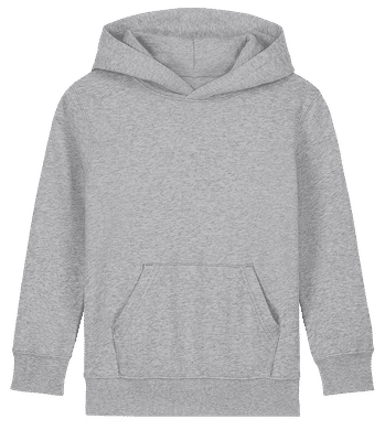 Kids Organic Hoodie Stanley Stella 2.0 - Heather grey - Front