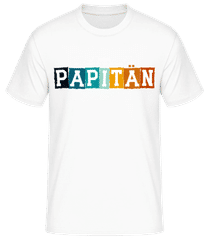 Papitän Letters · Männer Basic T-Shirt