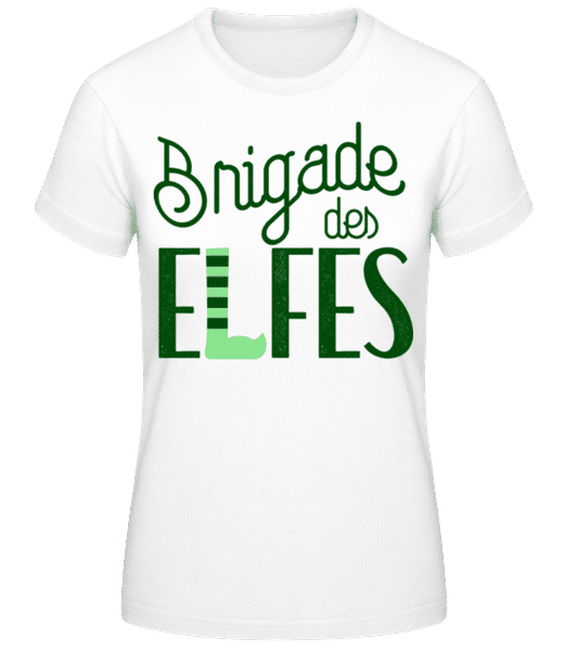 Aperçu: Brigade Des Elfes - T-shirt standard Femme - Blanc - Devant
