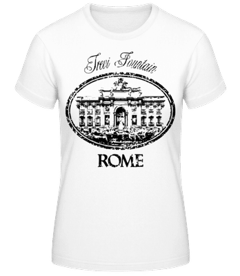 Rome Italy 2 - Women's B&C T-Shirt - White - Front