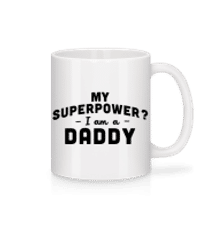 veľmoc Daddy - Keramický hrnček - Biela - Predné