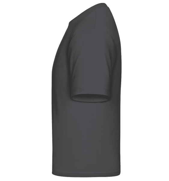 Aperçu: Je Suis Vierge Ascendant Parfait -  T-Shirt Shirtinator homme - Anthracite - Gauche
