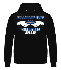 Rolling Up Some Christmas Spirit · Männer Hoodie