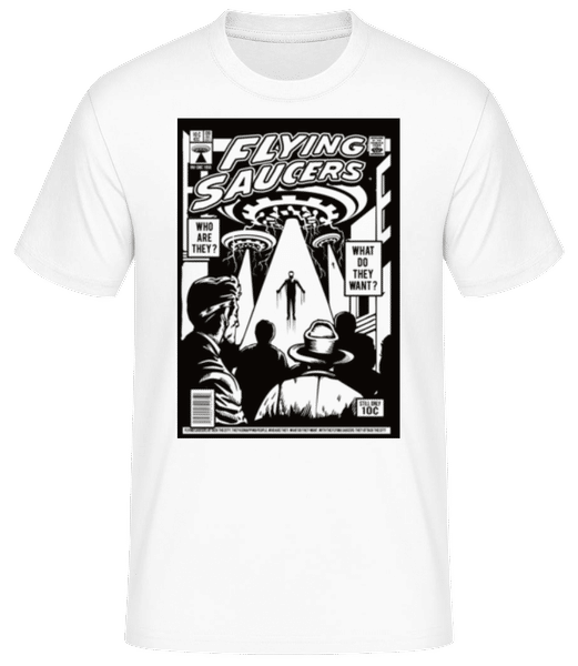 Aperçu: UFO - T-shirt standard Homme - Blanc - Devant