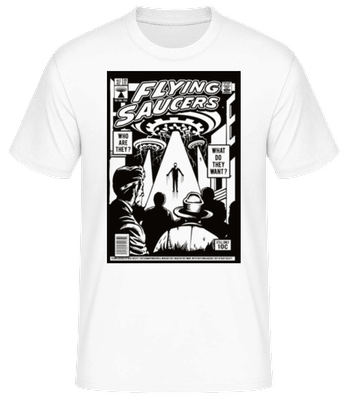 UFO - T-shirt standard Homme - Blanc - Devant