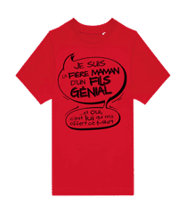 Fière Maman D'un Fils Génial · T-shirt enfants B&C