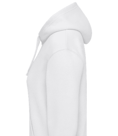 Sweat à capuche standard pour femme - Blanc - Gauche