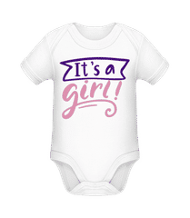 It´s A Girl · Body manches courtes bio
