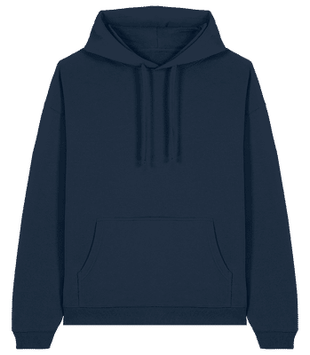 Hoodie Unisexe Bio Oversize Stanley Stella 2.0 - Bleu marine - Devant
