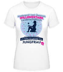 Sternzeichen Jungfrau Blau · Frauen T-Shirt B&C